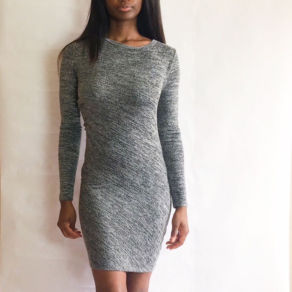 Joe Fresh long sleeve dress - Grey